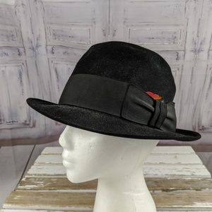 Dobbs twenty mens‎ fedora hat 7 1/8 feather fashion